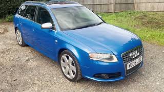 2006 Audi S4 Avant auto for sale walkaround [upl. by Annairdua]