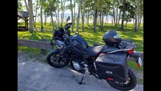 BMW F750GS 10 000 km Review and Ankee 3 Tires [upl. by Atthia]