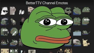 How to use BetterTTV Emotes for TWITCH with Bttv Emote List [upl. by Eitsym]