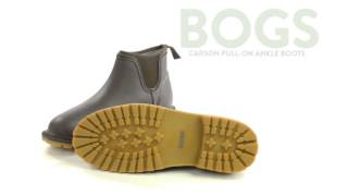 Bogs Carson PullOn Ankle Boots For Men [upl. by Jazmin]