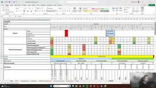 Applying Periodization Planning in Team Sports Periodization Excel Spreadsheet [upl. by Ahsem164]