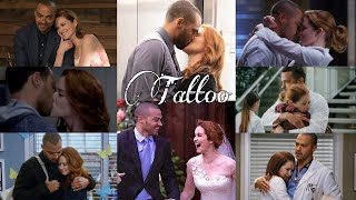 Jackson Avery amp April Kepner Greys Anatomy  Tattoo  Japril Love Story [upl. by Iveel]