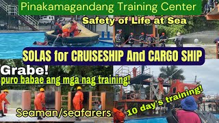 SOLASBasic Training Full Course for SEAMANSEAFARER [upl. by Ralat]