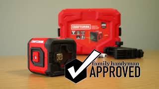 Family Handyman Approved Craftsman Laser Level [upl. by Yentihw]