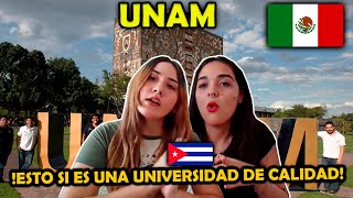 🇨🇺CUBANAS REACCIONAN a LA UNAM la 🇲🇽UNIVERSIDAD de LA NACIÓN [upl. by Aleuname]