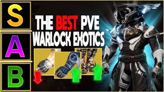 The Top 7 BEST WARLOCK EXOTICS That Will DOMINATE in The Final Shape  Destiny 2 [upl. by Namwen]