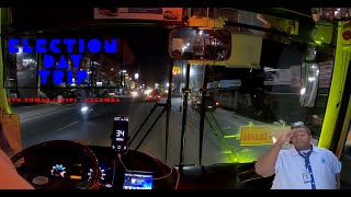 PART 3 BUS DRIVING PHILIPPINES  NIGHT TRIP FROM IBIDEN [upl. by Reba483]