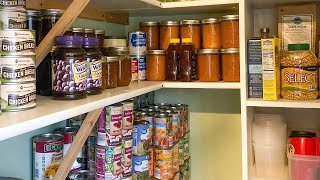 Beginners Guide to Stocking a Working Prepper Pantry [upl. by Steel]