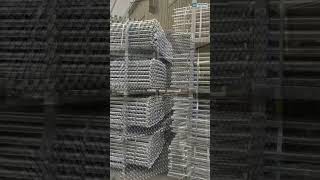 Ringlock Scaffolding hot dipped galvanized ready for shipment [upl. by Ahterod243]