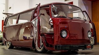 1974 Volkswagen Transporter Kombi Type 2 T2 Bay Window Camper Van Lowrider Build Project [upl. by Orravan]