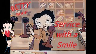 Betty Boop  Service with a Smile 1937  Colorized HD Restored precode [upl. by Blain394]