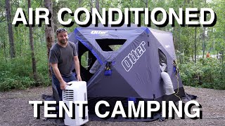 Air Conditioned Insulated Tent Camping [upl. by Nedla422]