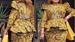 Lovely Ankara Dresses With Beautiful Designs Bubu Ankara Kaftan Gown Styles Adorable Lace Styles [upl. by Thgiwed]