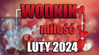 💖WODNIK TAROT MIŁOŚĆ LUTY 2024💖 [upl. by Huberty]