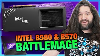 Intel Arc Battlemage B580 amp B570 GPU Specs Price amp Release Date [upl. by Dde]