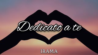 Dedicato a te  Irama Letra español  Testo italiano [upl. by Ithnan]