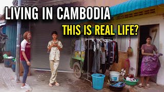 This is Life Of Cambodia Ultimate Street Walk  REAL LIFE Travel Cambodia  Solo Walk [upl. by Atirres]