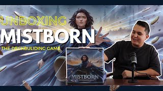 Unboxing y Reseña de Mistborn The Deckbuilding Game  ¡Exploramos el Nuevo Juego del Cosmere [upl. by Eidnahs]