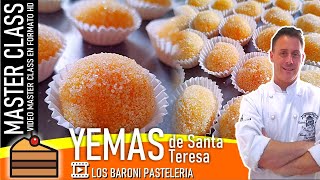 YEMAS de Santa Teresa 😋 SOLO 3 ingredientes 🐣  LOS BARONI  DULCE de lujo 💎 YEMITAS [upl. by Ttezil]