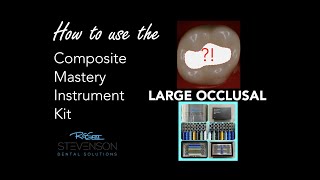 How to Use the Composite Mastery Kit  Large Occlusal [upl. by Nestor147]