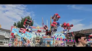 Kermis Tilburg 2024  compilatie [upl. by Annauqahs]