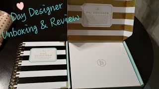 Day Designer Mini Review 2017  CPA Exam Study Planning  New Mom [upl. by Rora]