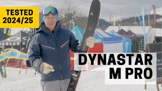 DYNASTAR M PRO  202425 Ski Test Review [upl. by Aierb812]