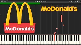 McDonalds Music Pa Ra Pa Pa Pa  Synthesia [upl. by Sylirama335]