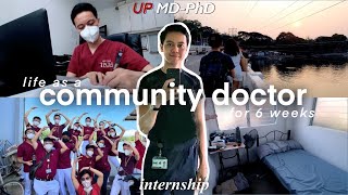 UP Med community doctor 🩺 daily life patientsss and internship experience in Cavite Philippines [upl. by Dam]