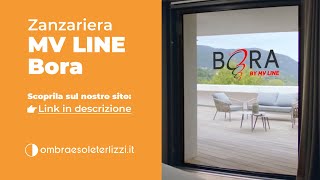 Zanzariera carrarmato Bora Mv Line rivenditori autorizzati  zanzariera detrazione fiscale [upl. by Idorb]