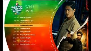 TV5  October 9 evening schedule 09OCT 2024 [upl. by Nahtaj258]