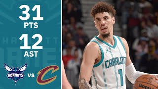 LaMelo Ball DoubleDouble Highlights vs Cavaliers  November 17 2024 [upl. by Iover948]