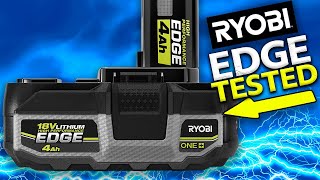 Are Ryobi Edge Batteries Worth It Ryobi Edge Battery TESTED [upl. by Atinaw874]