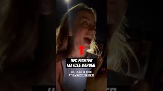 UFC fighter Maycee Barber keeps her cool during altercation with neighborhood Karen [upl. by Enoval]