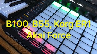 Cracking Earth Akai Force Korg ER1 Behringer System 100 with 55 amp 2500 modules [upl. by Porche]