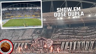 Em 3 dias 2 INCRÍVEIS mosaicos da torcida do Botafogo [upl. by Dinerman]