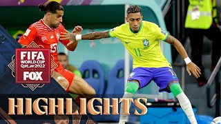 Brazil vs Switzerland Highlights  2022 FIFA World Cup [upl. by Wilt]