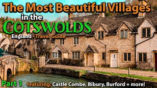 The Most Beautiful ENGLISH villages in the COTSWOLDS  Part 1 [upl. by Wanids491]