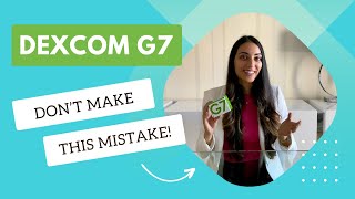 Dexcom G7 Glucose Monitoring First Time Unboxing Sensor Insert amp App Set Up [upl. by Eedna]