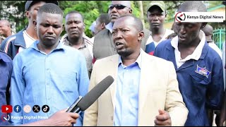 Drama at Isiolo County Assembly gate after an MCA was barred from accessing the Assembly [upl. by Adnalohs]