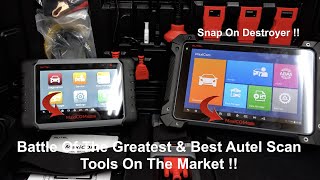 Autel MaxiCOM MK808BT VS Autel MaxiCOM MK908P  Best Autel Scan Tool 2021 [upl. by Reyam]