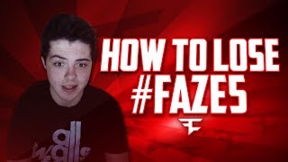 How To Lose FAZE5 with FaZe Adapt [upl. by Herrington]