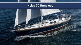 2008 Hylas 70 Runaway Sailing Video and Tour  SOLD [upl. by Eiryk]