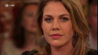 Felicitas Woll zu Gast bei Markus Lanz ZDF 852013 720p [upl. by Elianora]