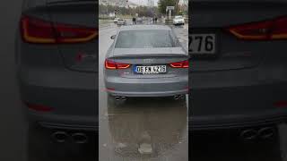 Nardo Grey Audi S3 Limousine APR Stage 2 [upl. by Heath]