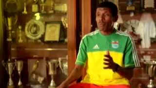 Haile Gebrselassie Bangalore Marathon 2014 [upl. by Liebermann]