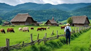 Romania  Village Life in Maramures and the Steam Train the Mocanita [upl. by Ephraim98]