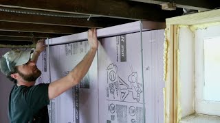 How to Insulate Your Basement Part 3 [upl. by Allicerp]