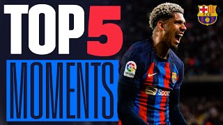 ARAUJO PICKS HIS TOP 5 LA LIGA MOMENTS 🏆 [upl. by Vitale]