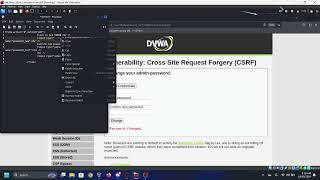 DVWA Low Security CSRF CrossSite Request Forgeryvulnerability walkthrougheductional purpose only [upl. by Enneicul220]